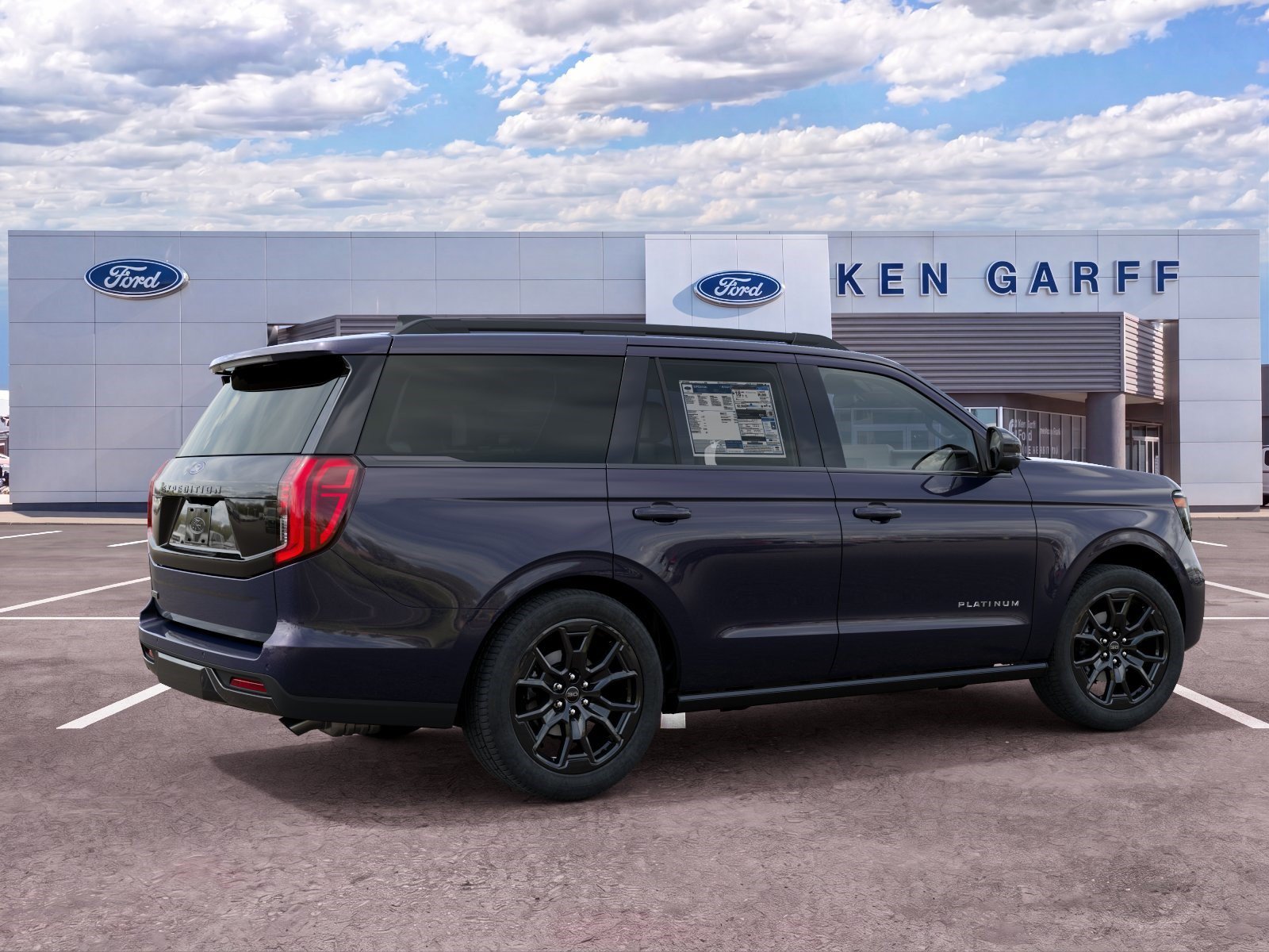 New 2027 Blue Ford Platinum image 7