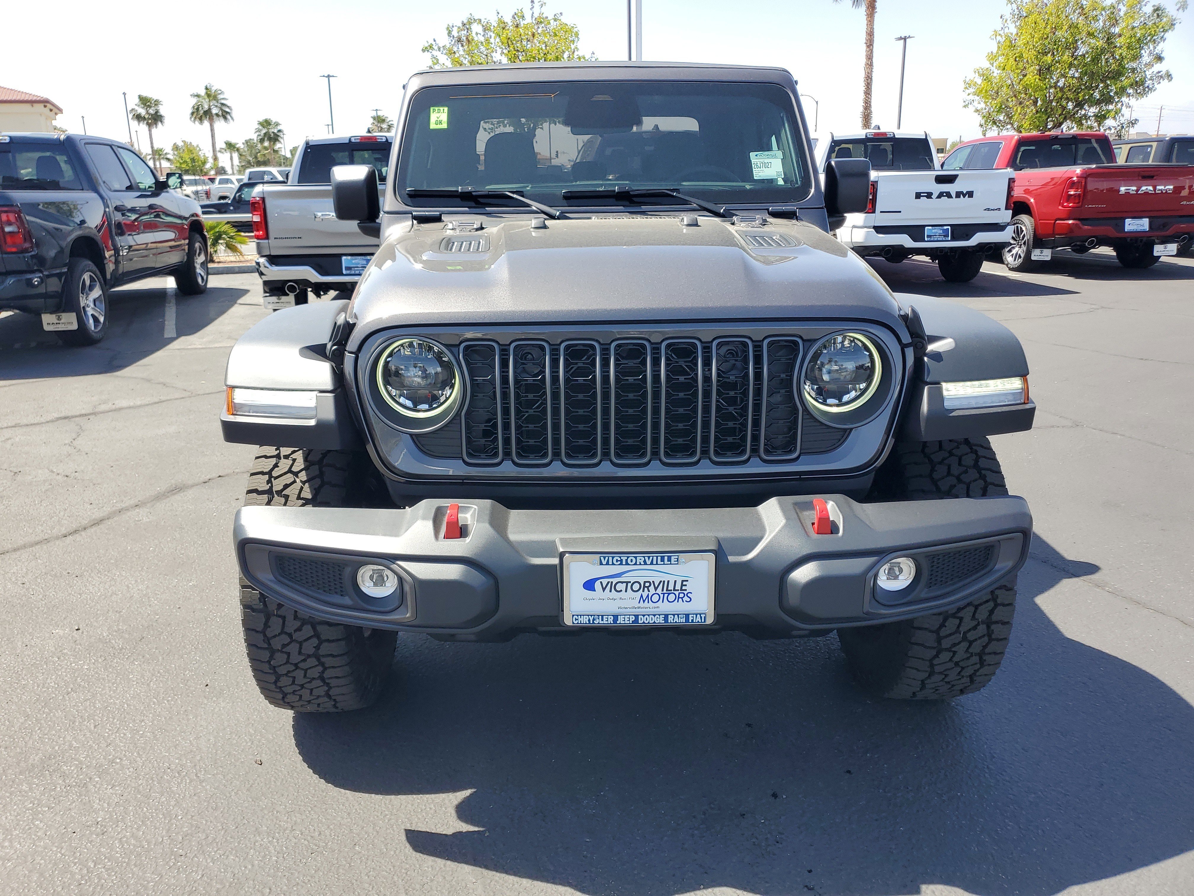 New 2026 Granite Crystal Metallic Clearcoat Jeep Rubicon image 8