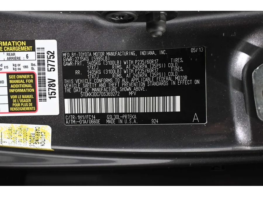 Used 2013 GRAY Toyota LE Mobility Handicap Van image 30