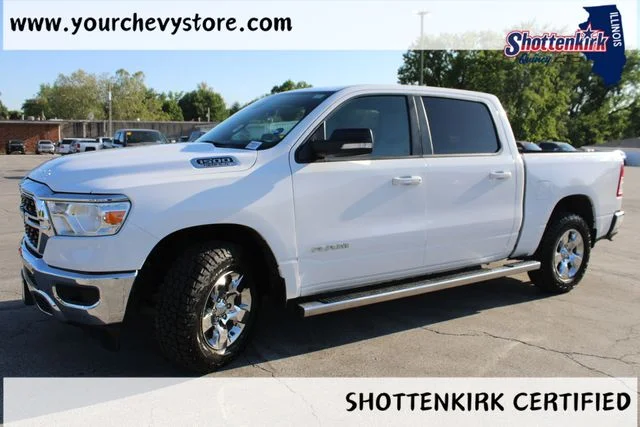 Used 2022 White Ram Big Horn/Lone Star image 2