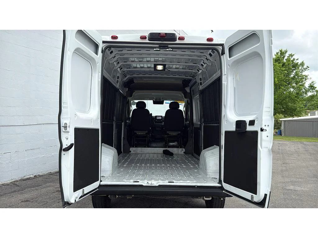 Used 2025 Bright White Clearcoat Ram Tradesman CARGO 159WB HIGH ROOF 3.6L image 8
