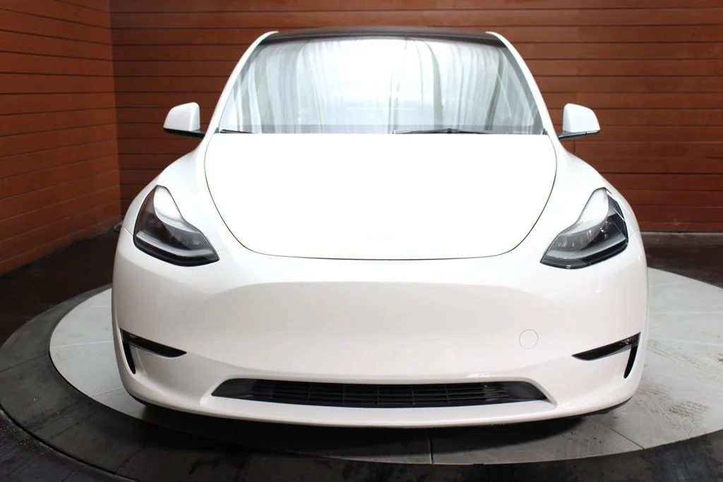 Used 2023 Pearl White Multi-Coat Tesla Long Range image 2