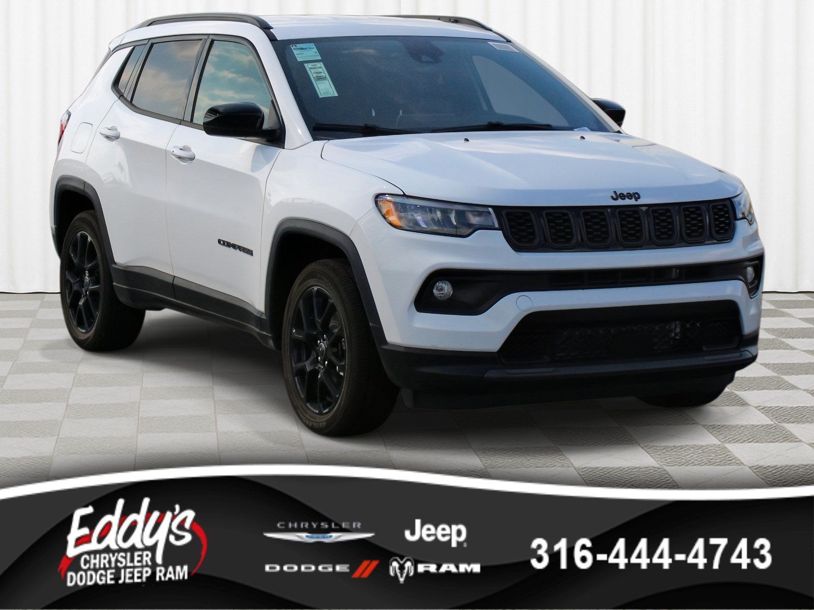 New 2026 Bright White Clear-Coat Exterior Paint Jeep Latitude Altitude image 1