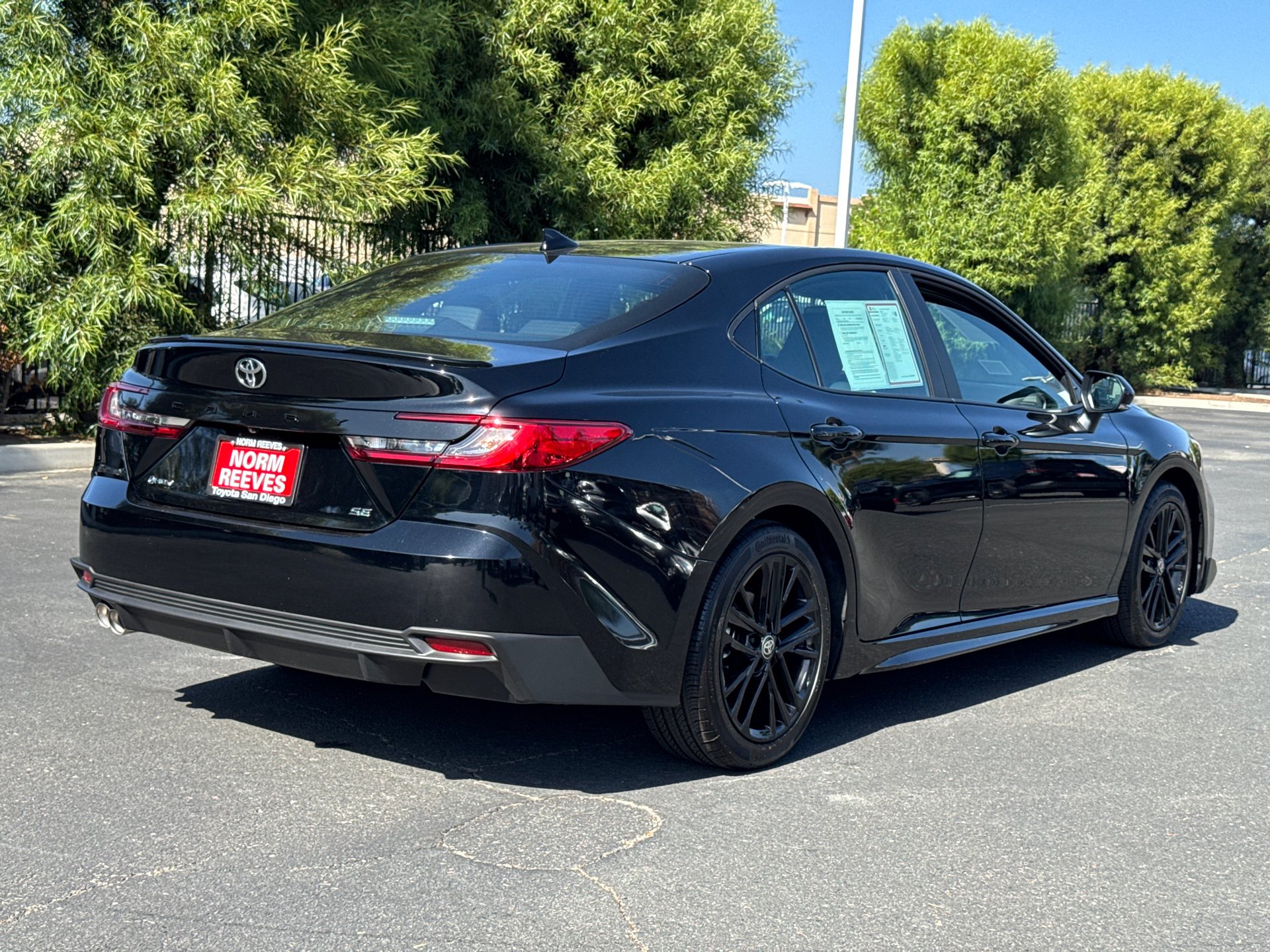 Certified Used 2026 Midnight Black Metallic Toyota SE image 14