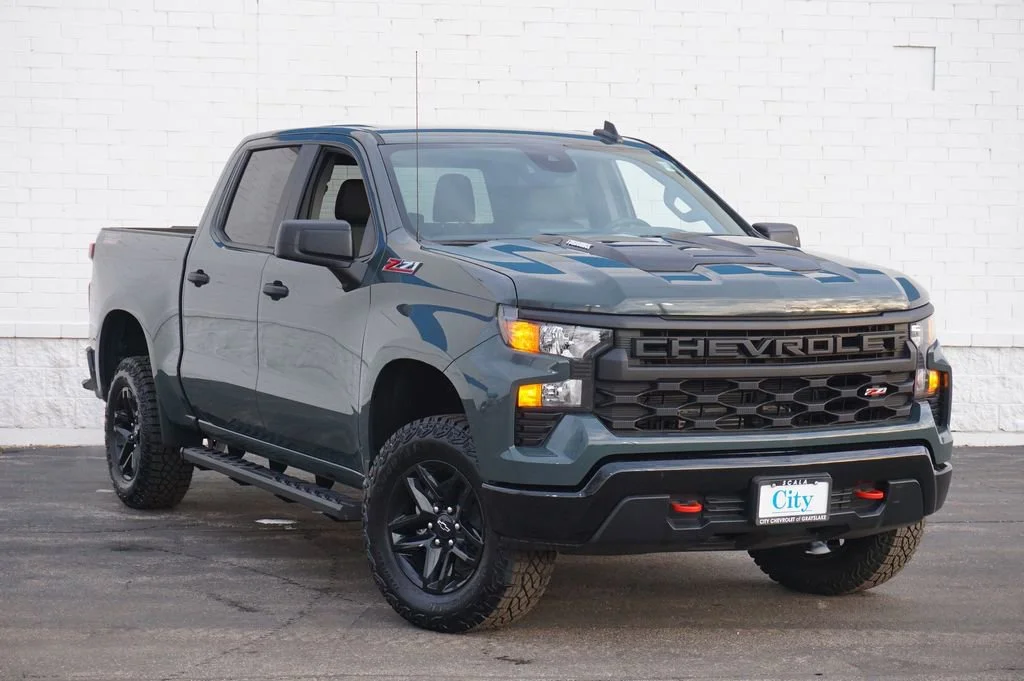 New 2026 Cypress Gray Chevrolet Custom Trail Boss image 2