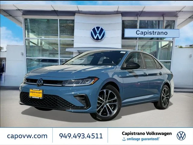 New 2026 Monterey Blue Pearl Volkswagen 1.5T Sport image 1
