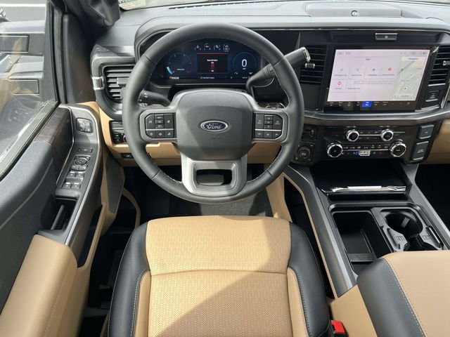 New 2026 Star White Metallic Tri-Coat Ford Lariat image 8
