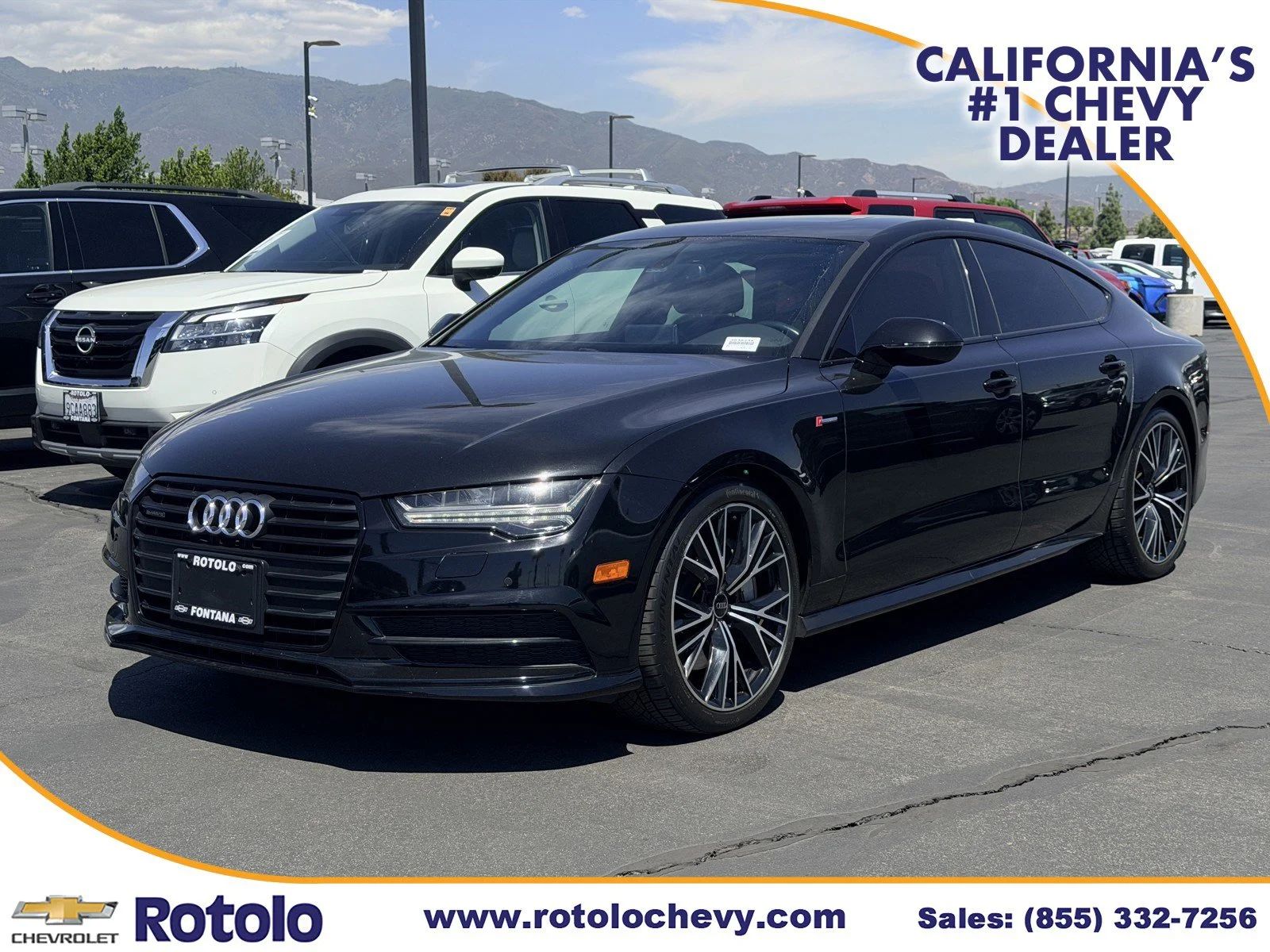 Used 2018 Black Audi Premium Plus image 3