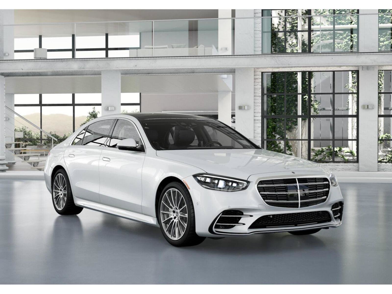 New 2026 MANUFAKTUR Moonlight White Metallic Mercedes-Benz S 580 image 10