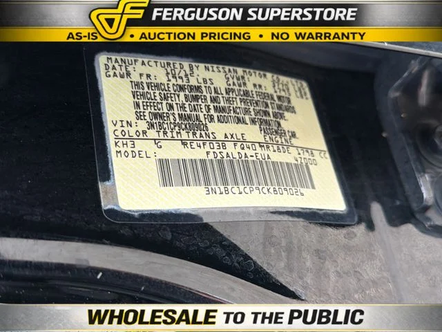 Used 2012 Black Nissan 1.8 S image 30