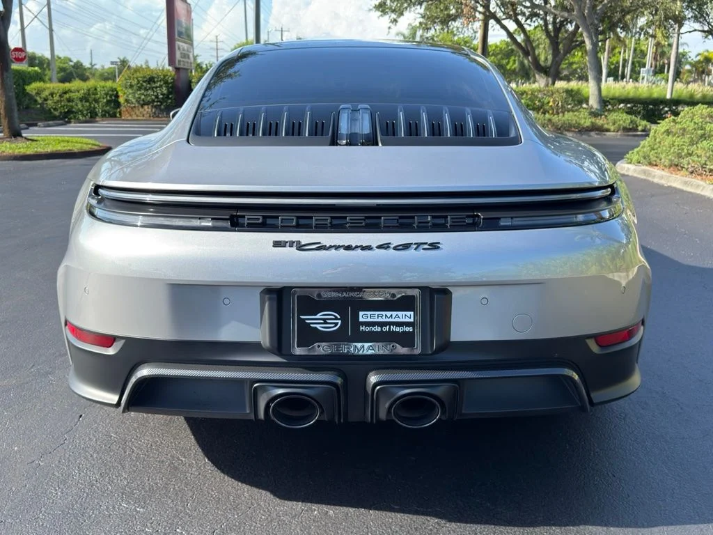 Used 2025 GT Silver Metallic Porsche Carrera 4 GTS image 5