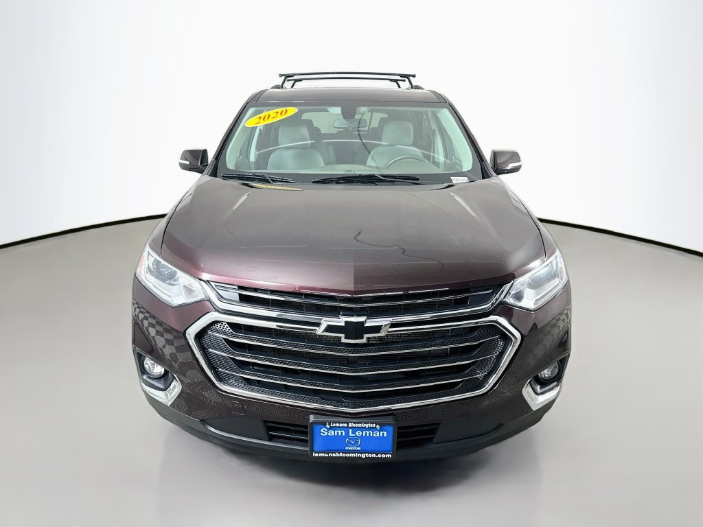 Used 2020 Chevrolet Traverse 1LT with VIN 1GNEVGKW7LJ272021 for sale in Champaign, IL