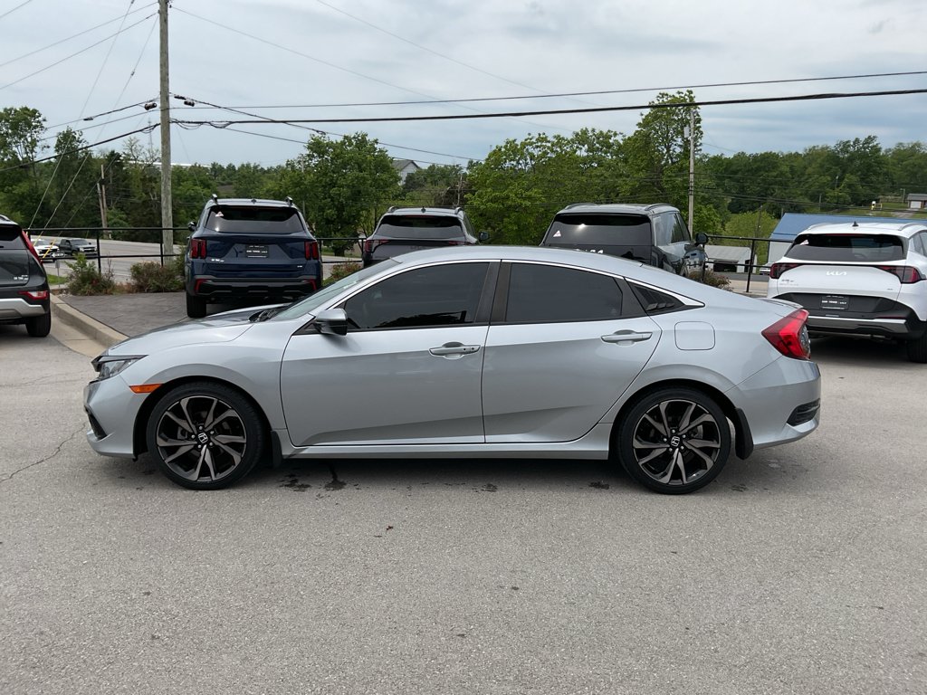Used 2021 Lunar Silver Metallic Honda Sport image 6