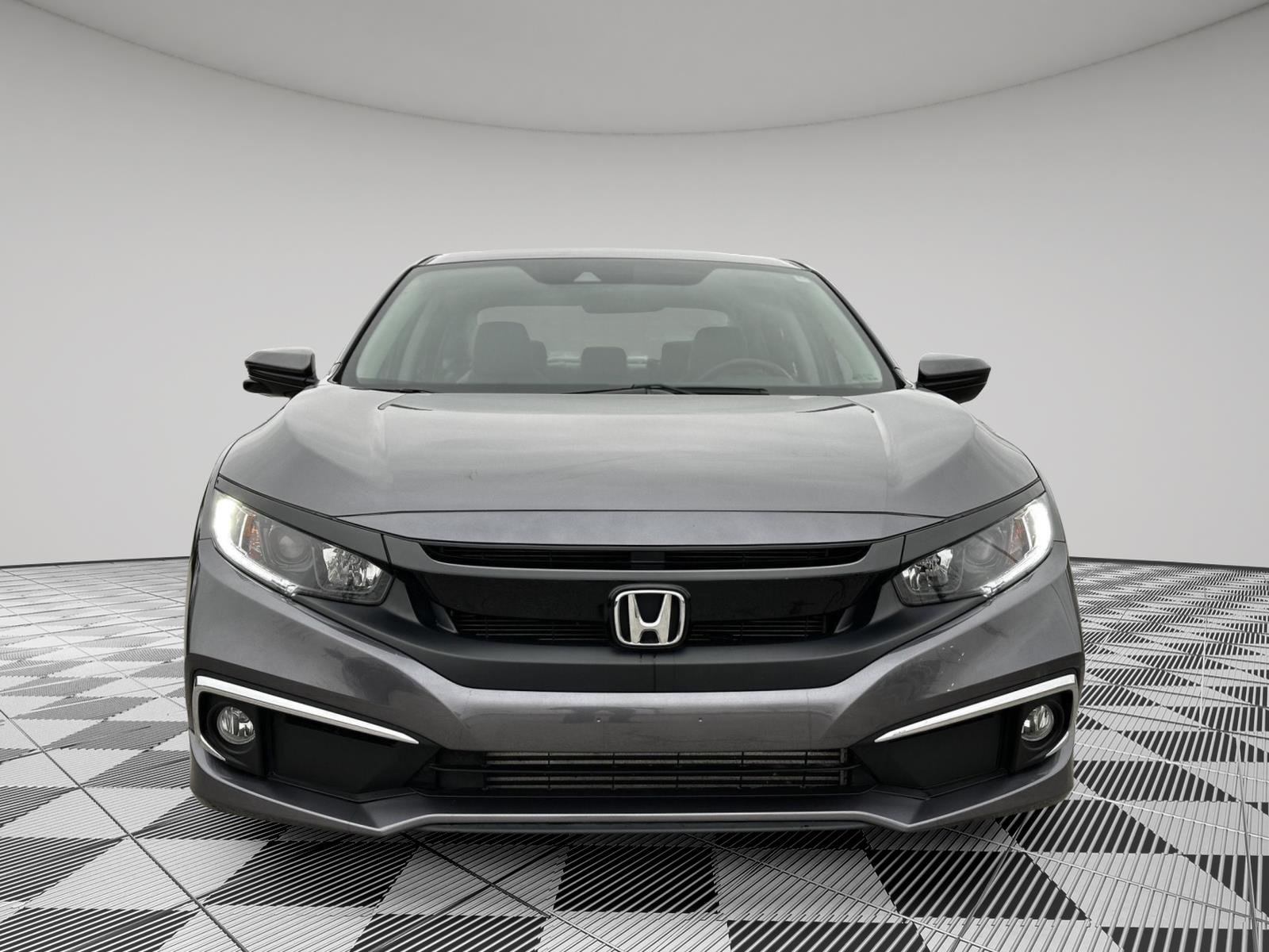 Certified 2021 Honda Civic EX with VIN 19XFC1F39ME006451 for sale in Kansas City