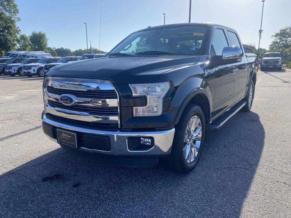 Used 2016 Shadow Black Ford Lariat image 3