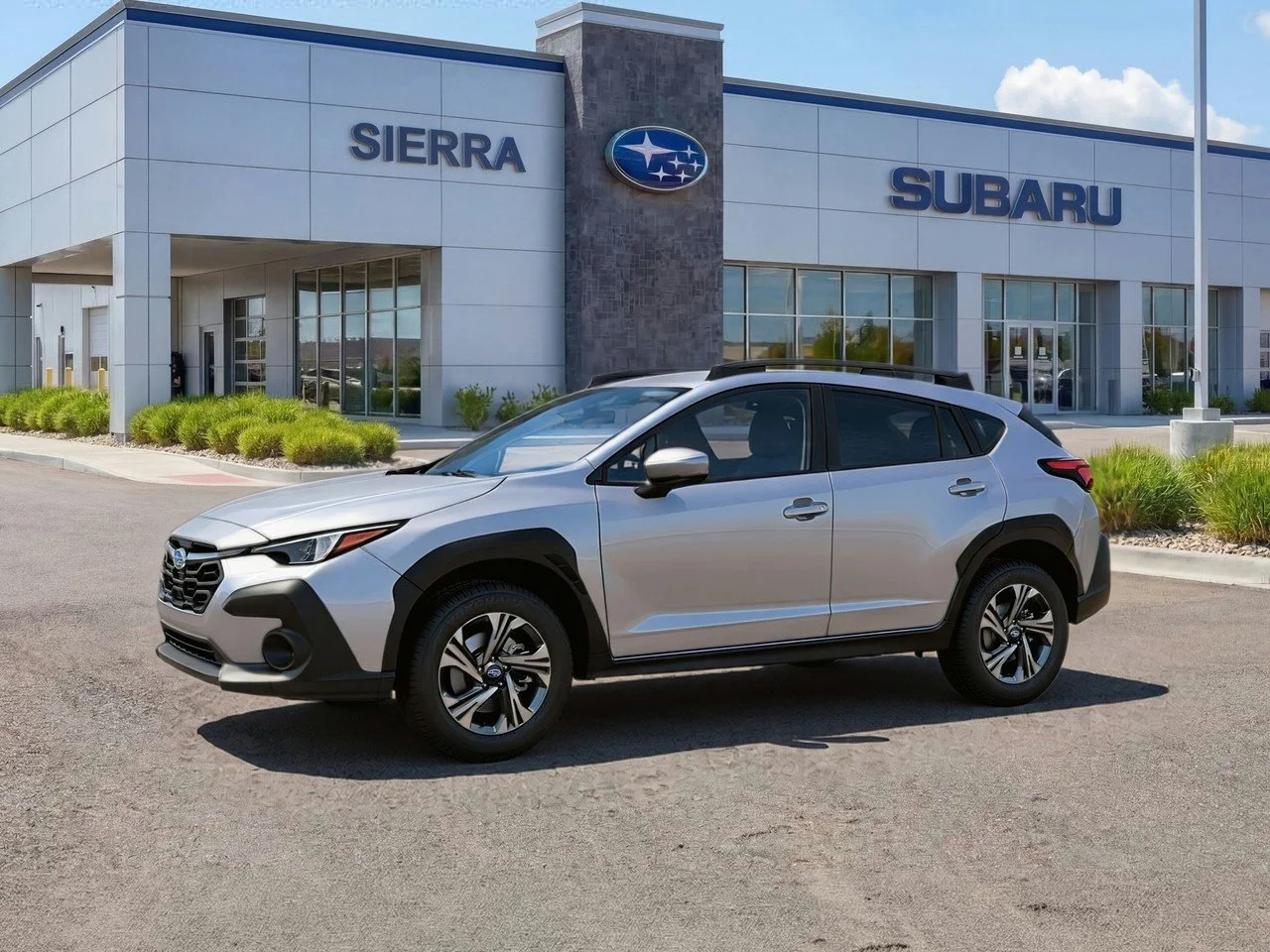 New 2026 Ice Silver Metallic Subaru Premium image 2