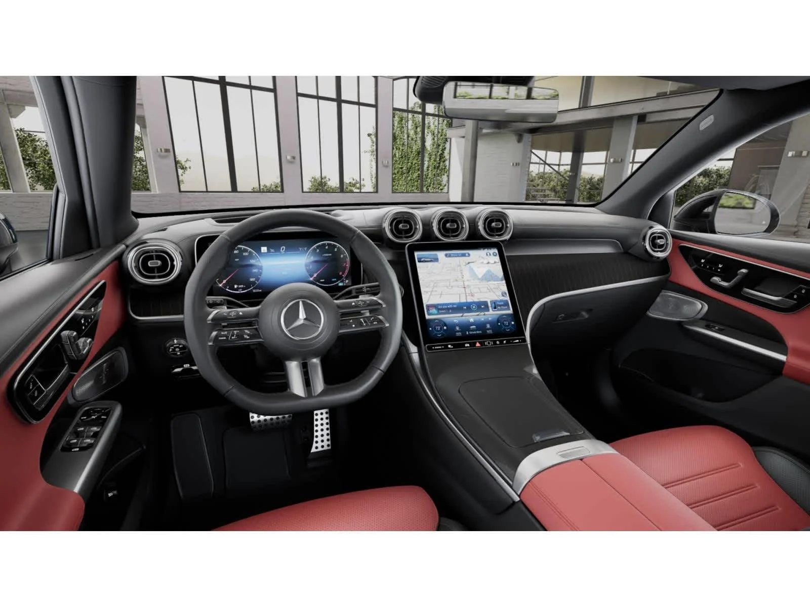 Used 2026 Graphite Grey Metallic Mercedes-Benz GLC 300 image 3