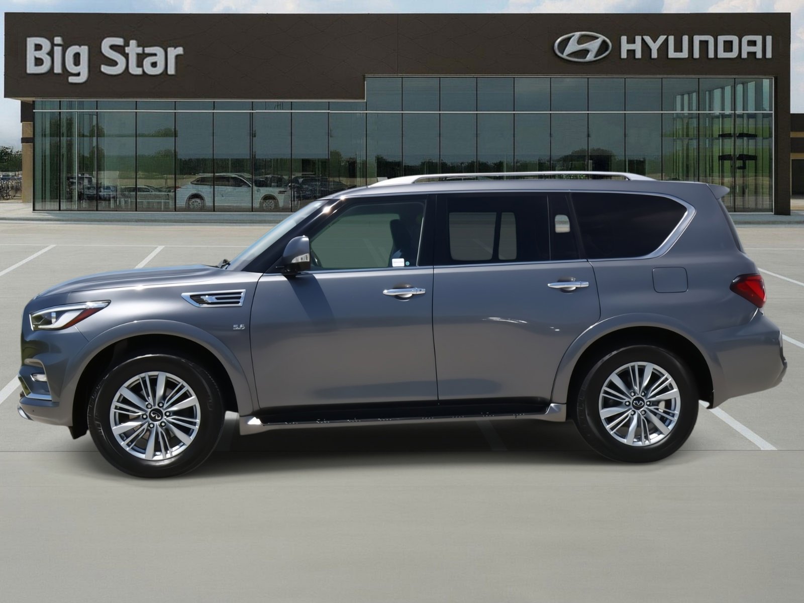 Used 2019 INFINITI QX80 Base with VIN JN8AZ2NF0K9681055 for sale in Friendswood, TX