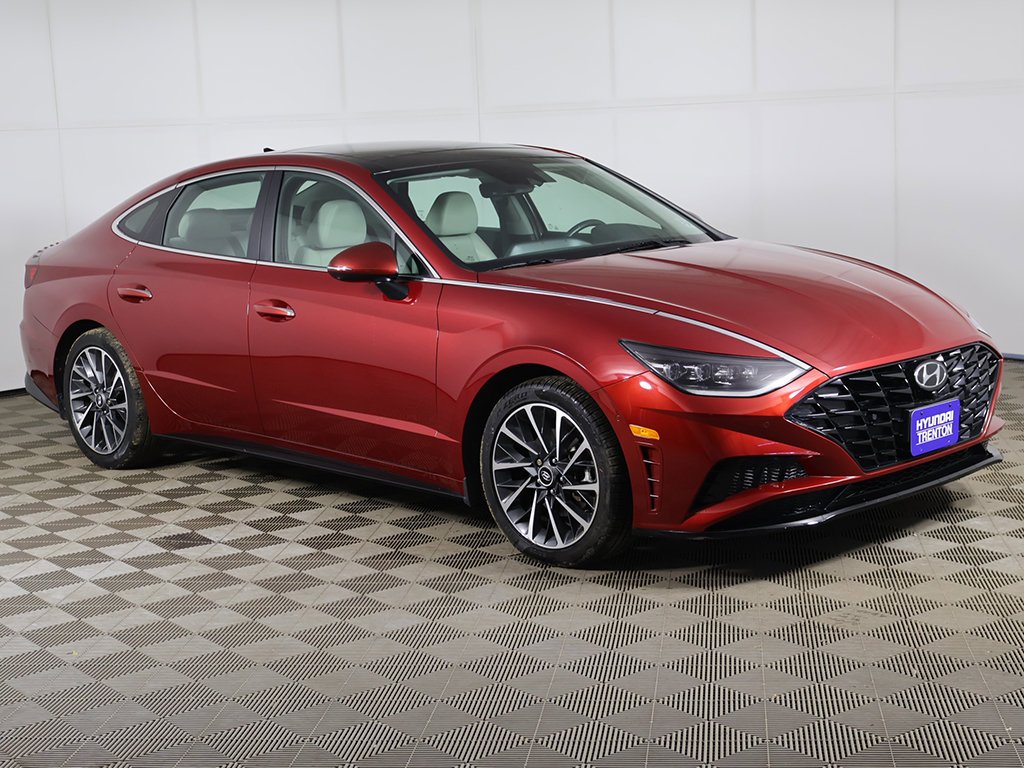 Certified Used 2023 Red Hyundai Limited image 52