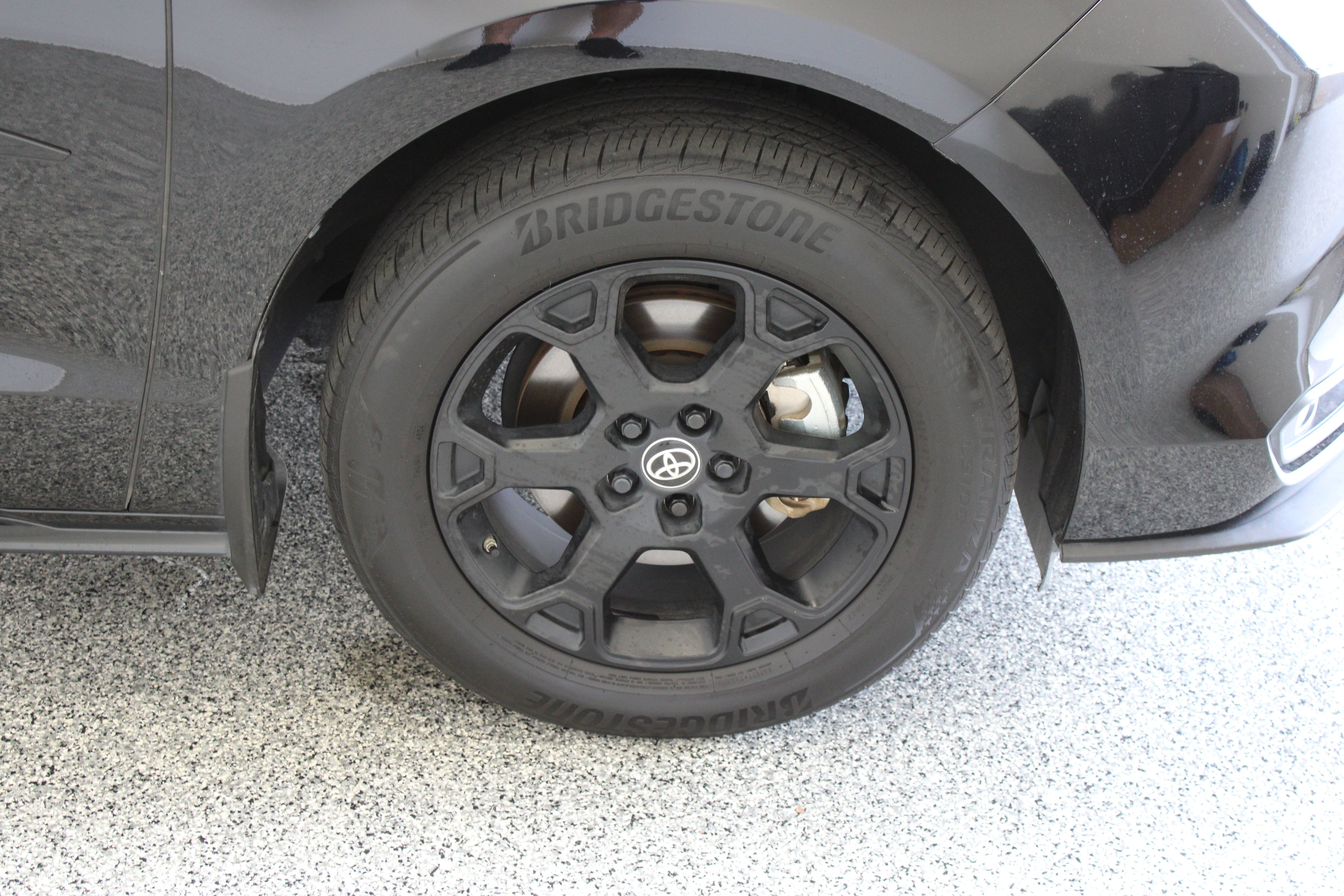 Certified Used 2025 Midnight Black Metallic Toyota Woodland Edition 2.5L/Electric image 5
