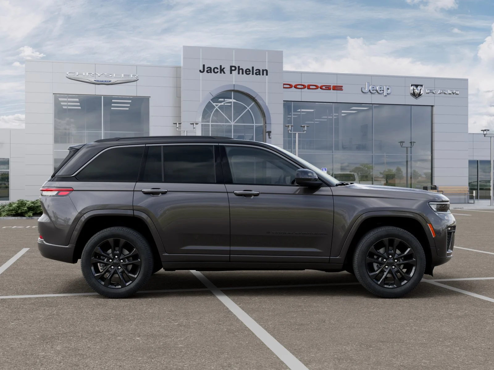 New 2026 Baltic Gray Metallic Clear-Coat Exterior Paint Jeep Limited Reserve image 47