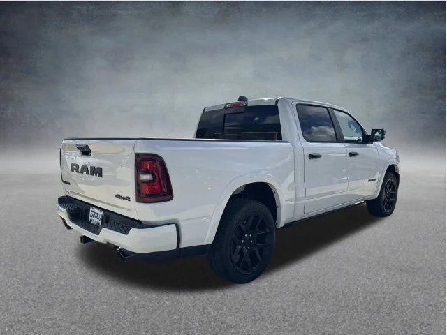 New 2027 Bright White Clear-Coat Exterior Paint RAM Laramie image 21
