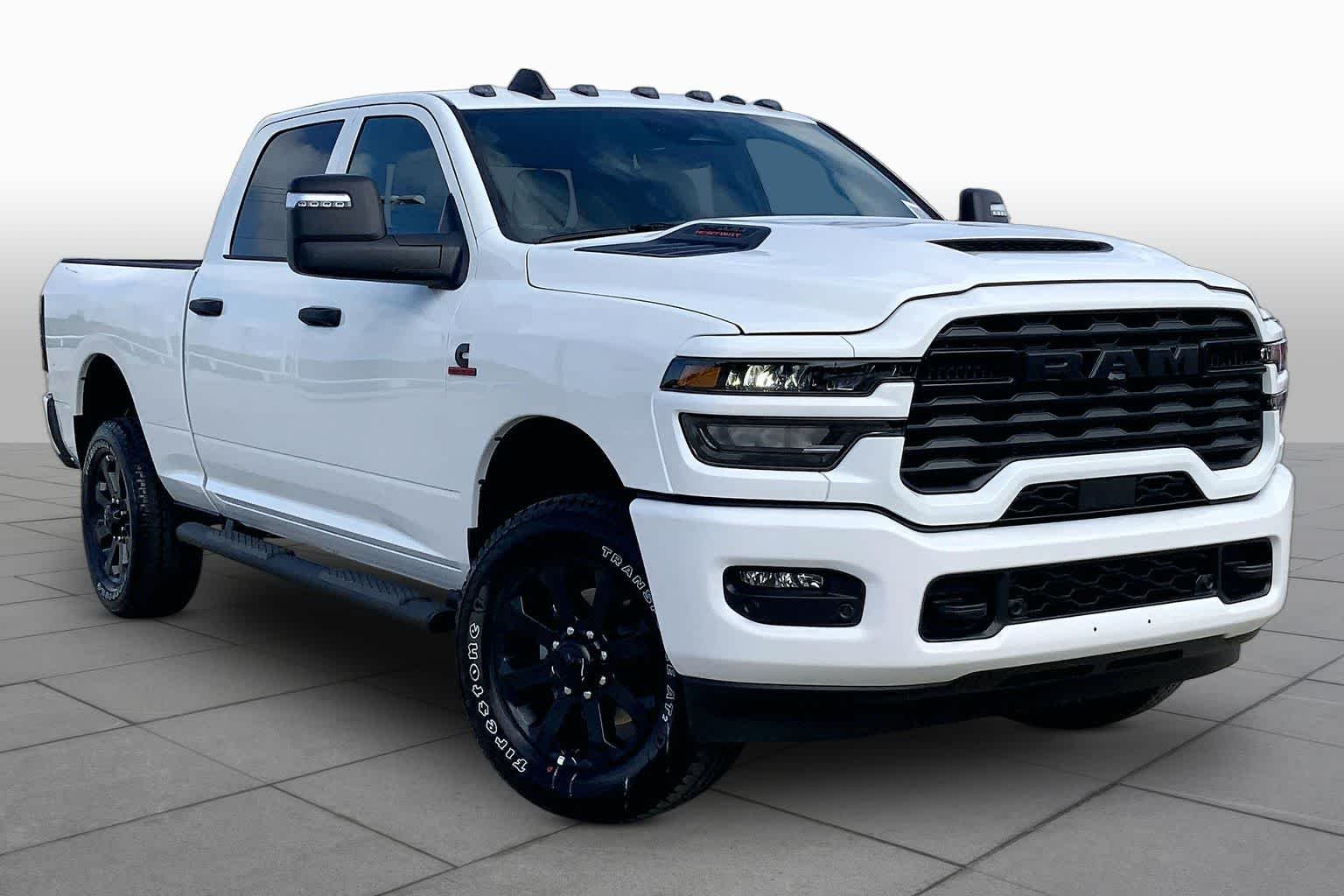 New 2026 Bright White Clear-Coat Exterior Paint RAM Black Express image 2