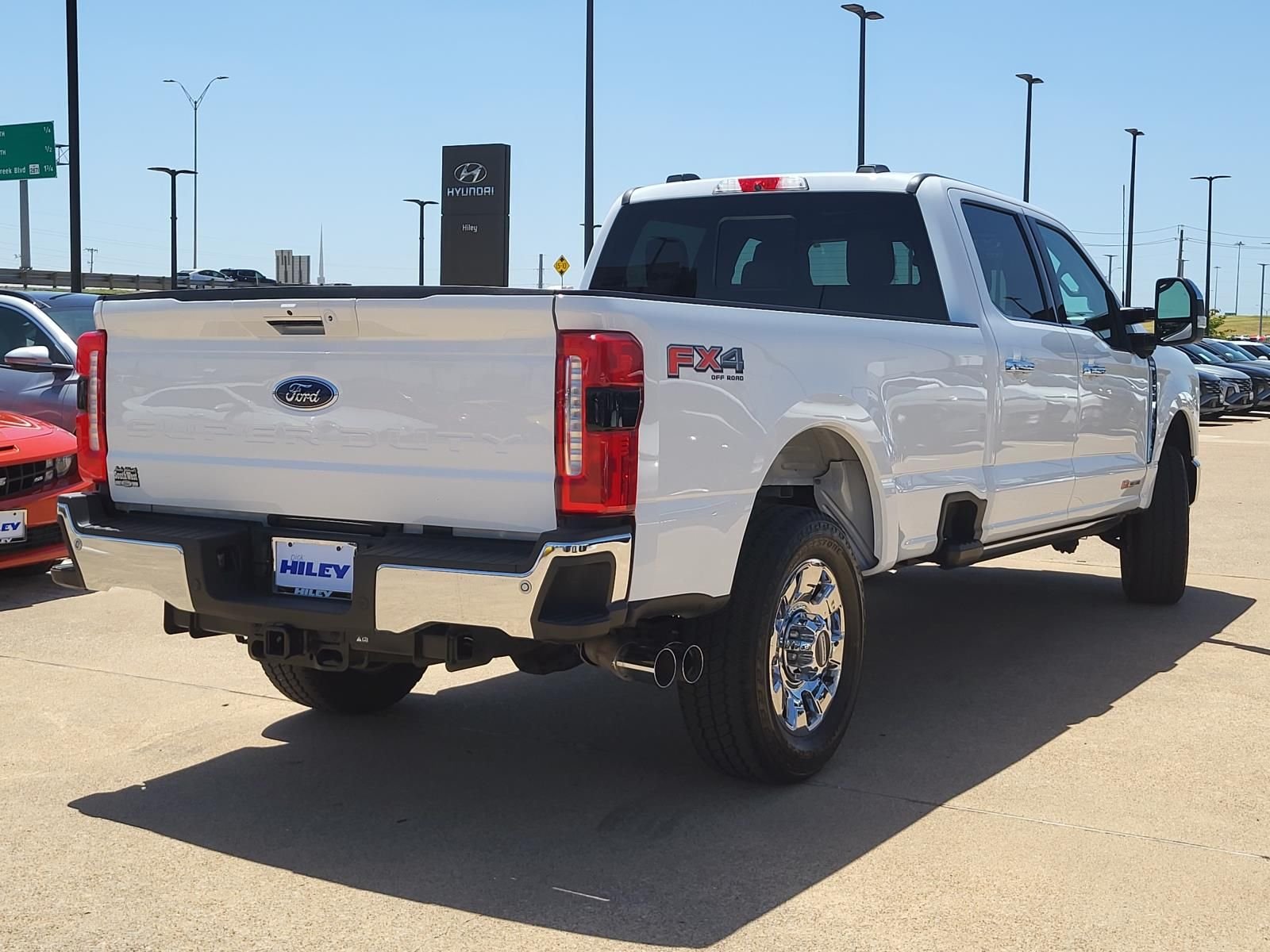 Used 2024 Oxford White Ford Lariat image 4