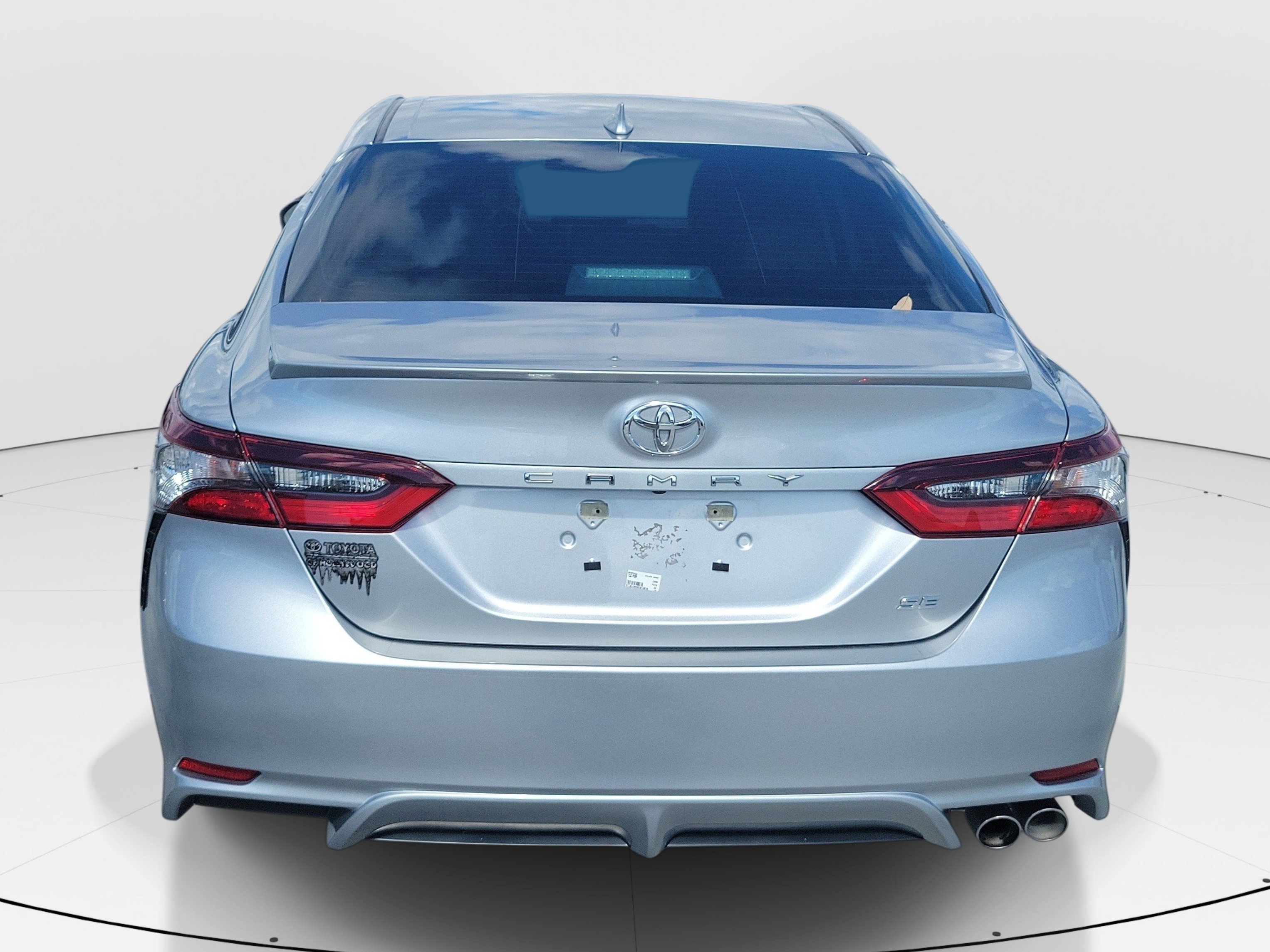Used 2024 Celestial Silver Metallic Toyota SE image 5