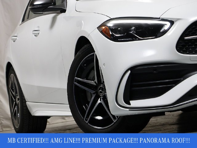 Certified Used 2023 Polar White Mercedes-Benz C 300 image 4