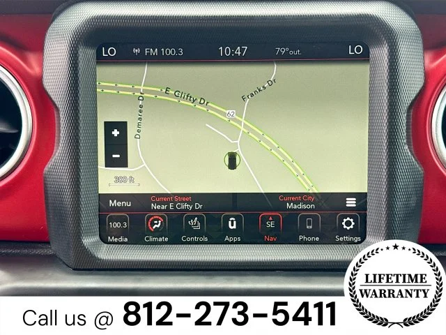 Used 2022 Blue Jeep Unlimited Rubicon image 13