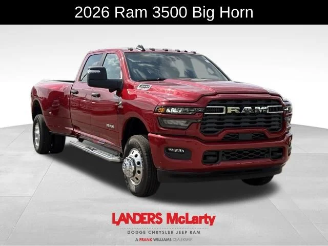 New 2026 Molten Red Pearl-Coat Exterior Paint RAM Big Horn image 2