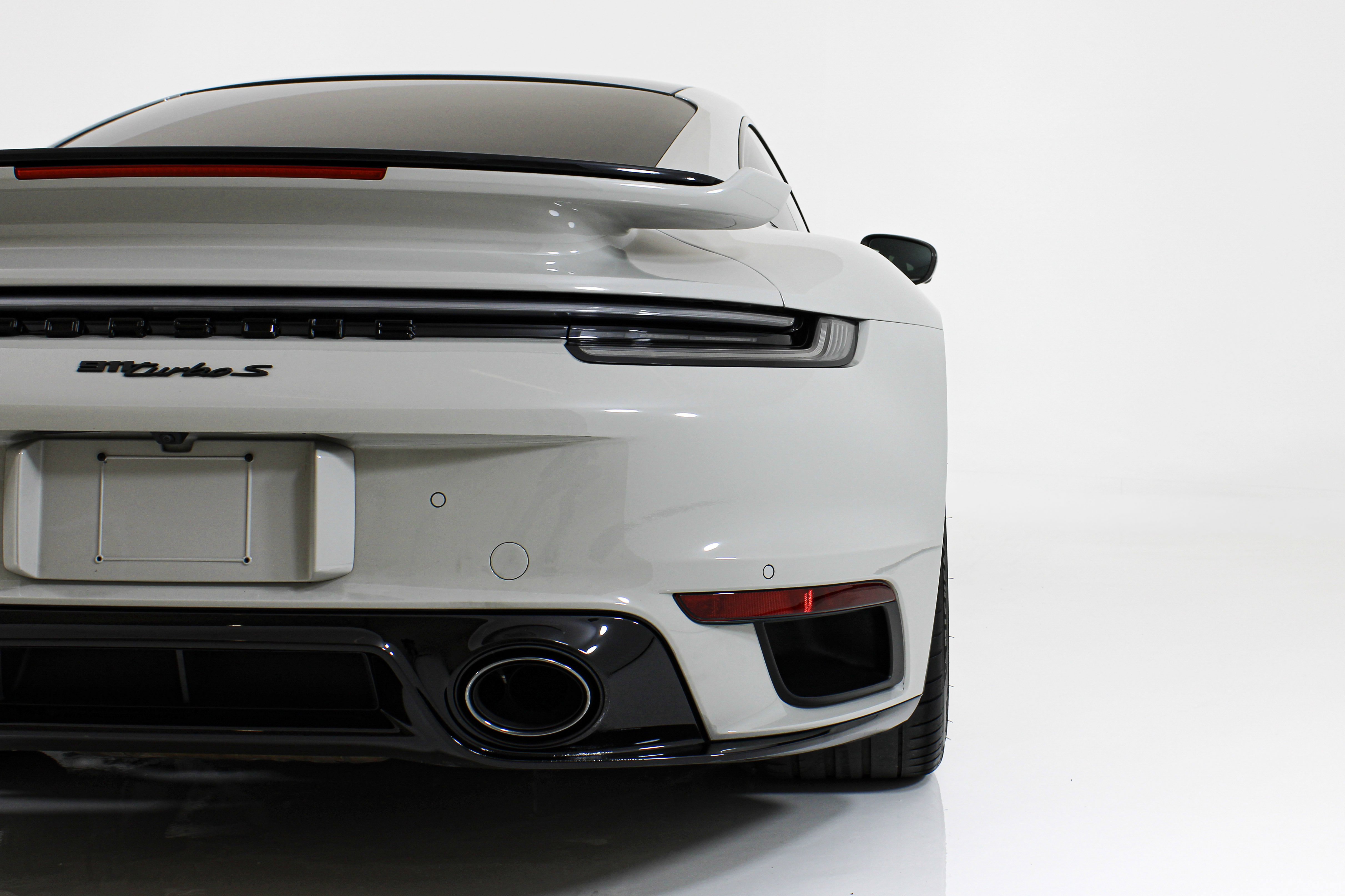 Used 2022 Chalk Porsche Turbo S Coupe image 20