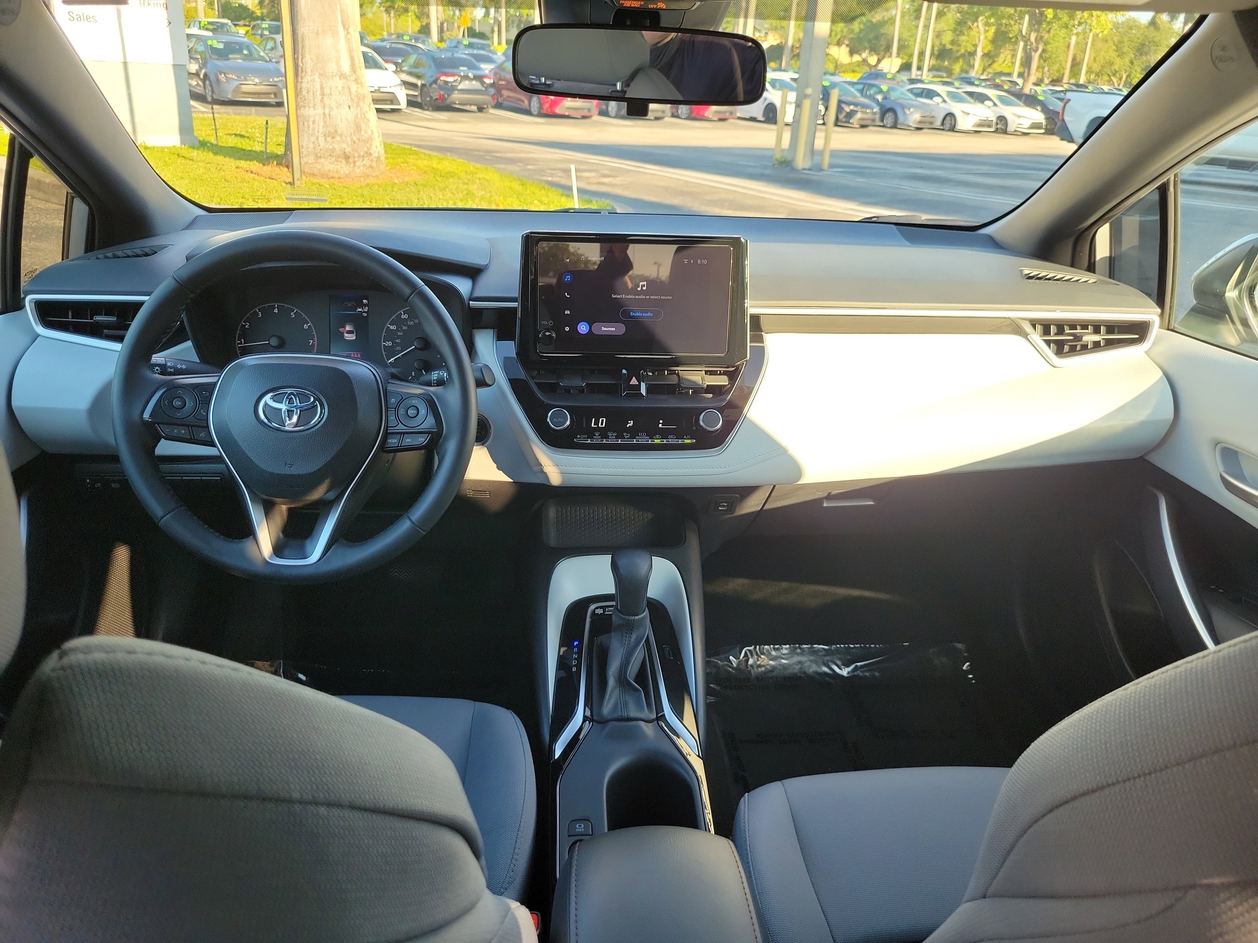 Used 2024 Classic Silver Metallic Toyota SE image 9