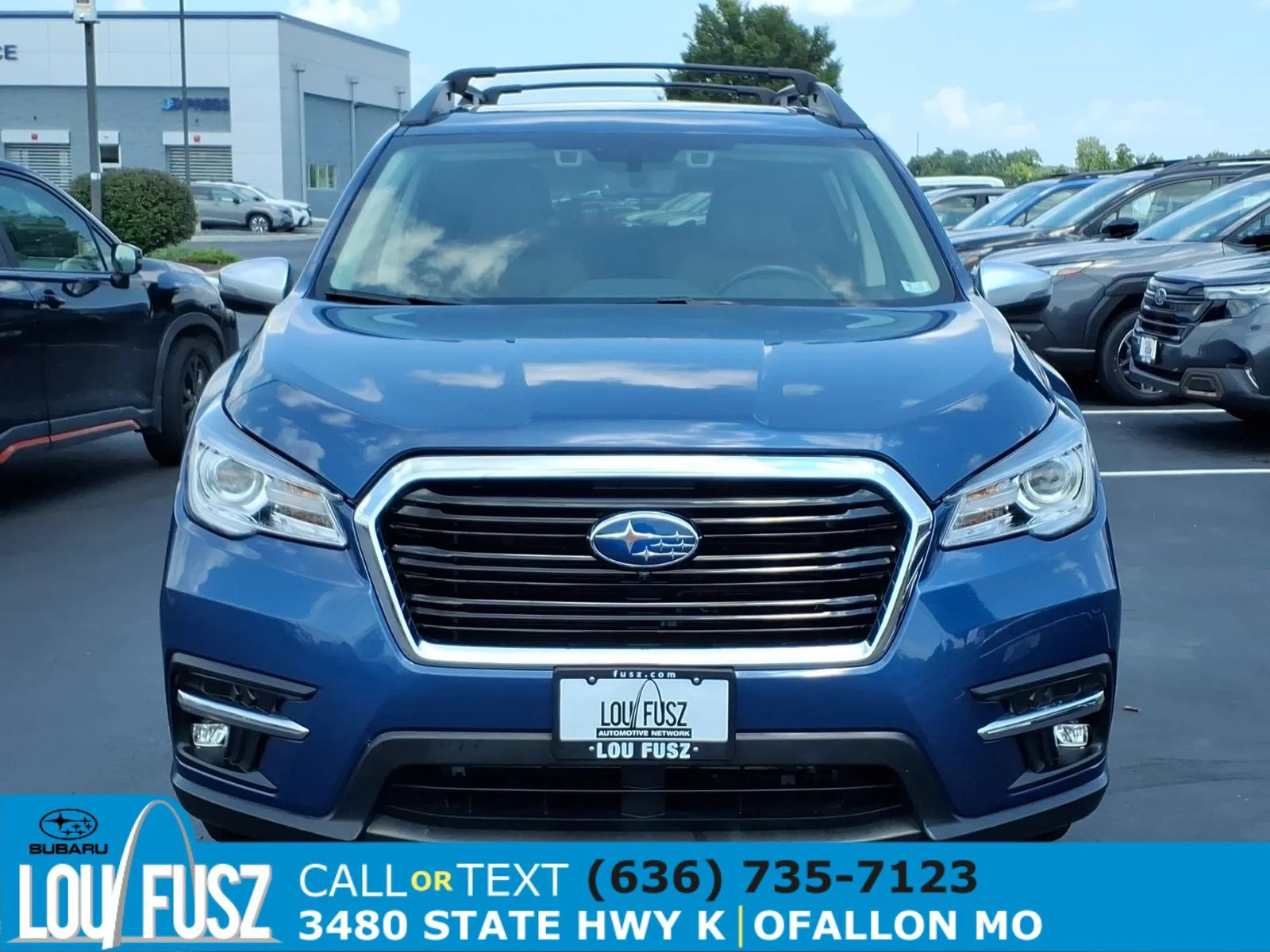 Used 2021 Abyss Blue Pearl Subaru Touring image 33