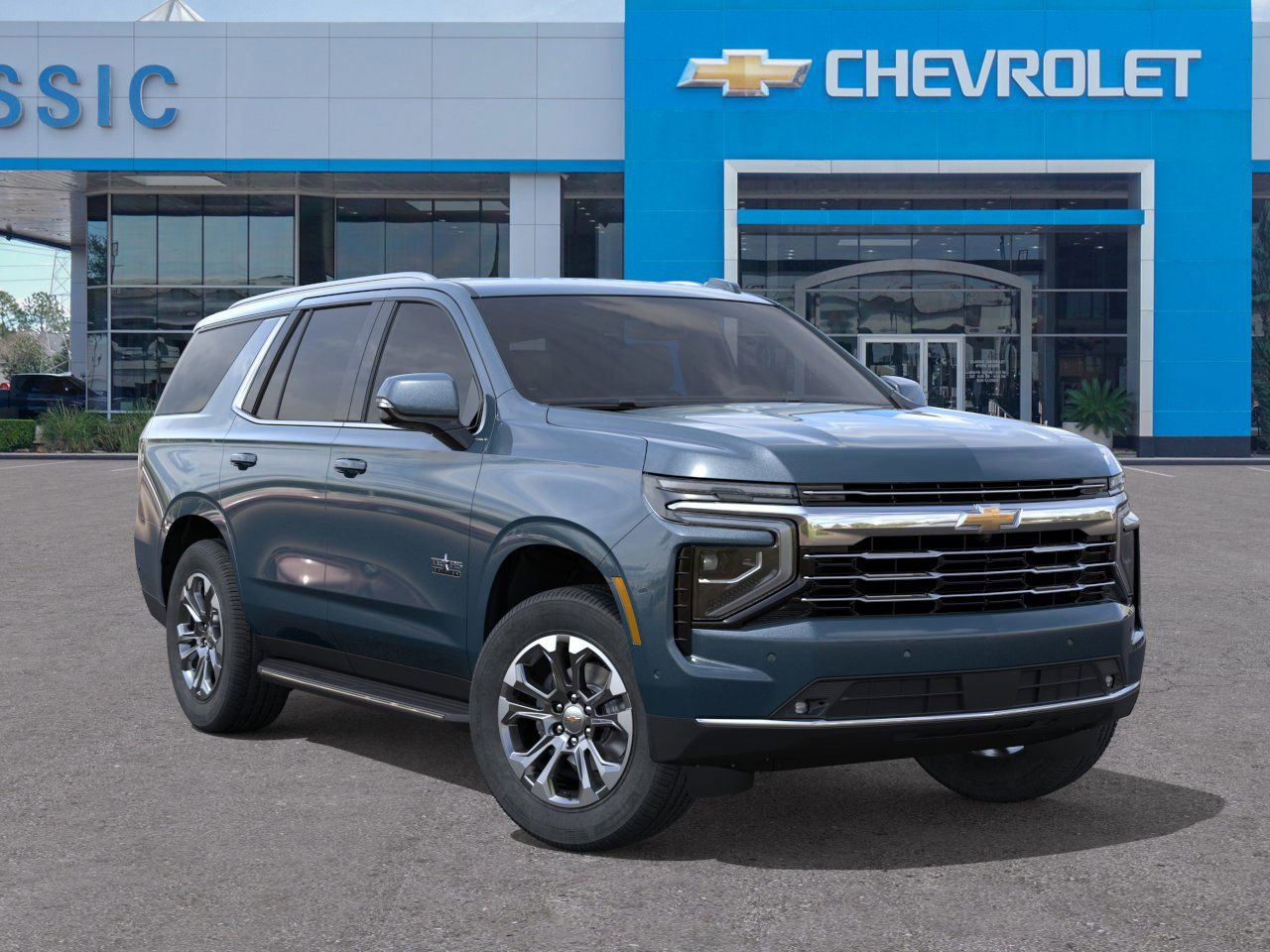 2026 Chevrolet Tahoe LT Blue at Classic Elite Chevrolet Hwy 6