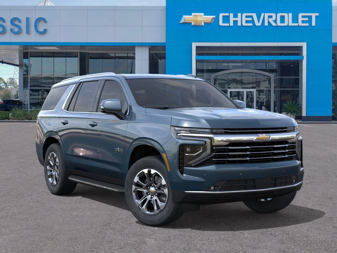 2026 Chevrolet Tahoe LT Blue at Classic Elite Chevrolet Hwy 6