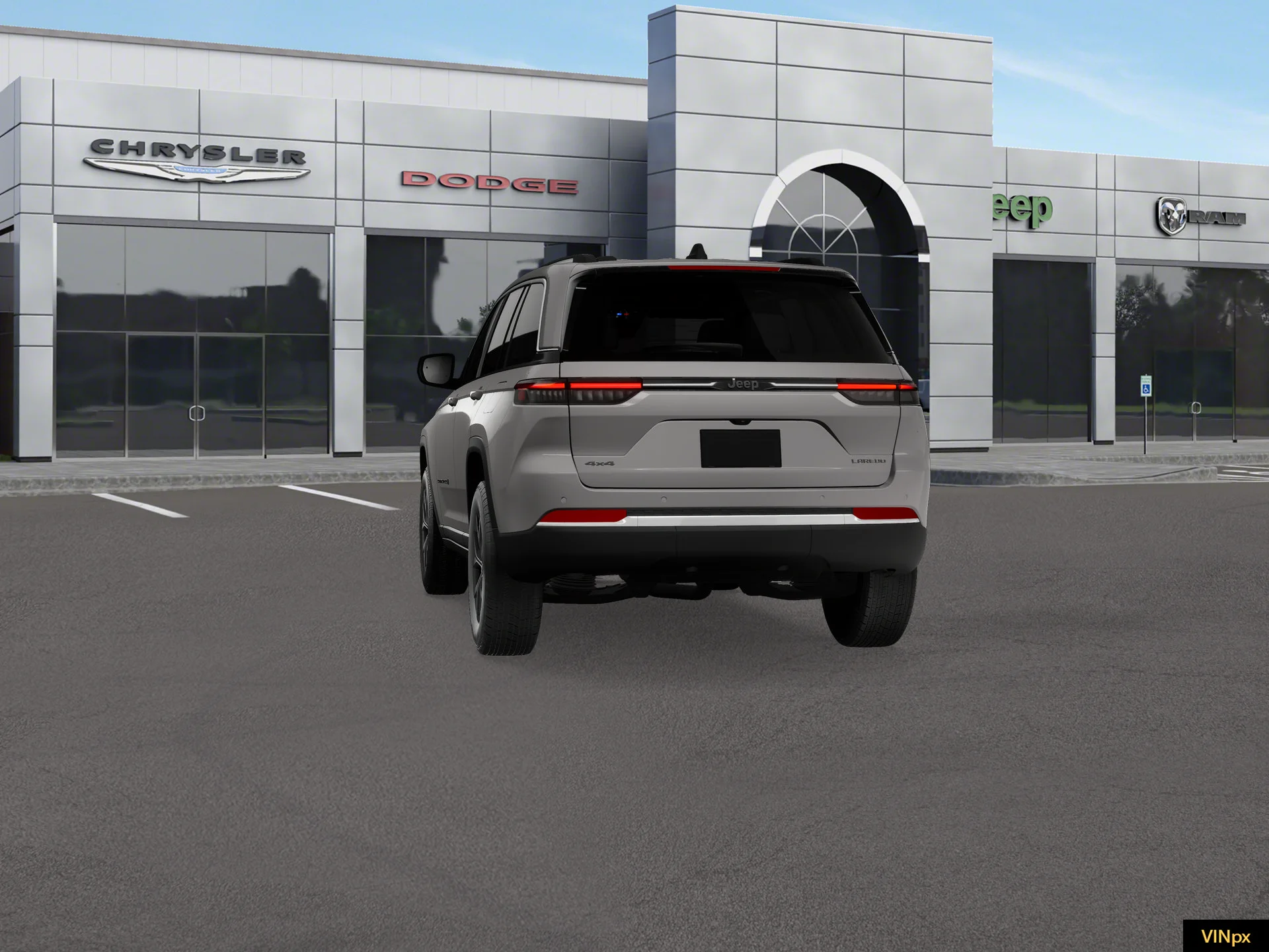 New 2027 Sting-Gray Clear-Coat Paint Jeep Laredo X image 13