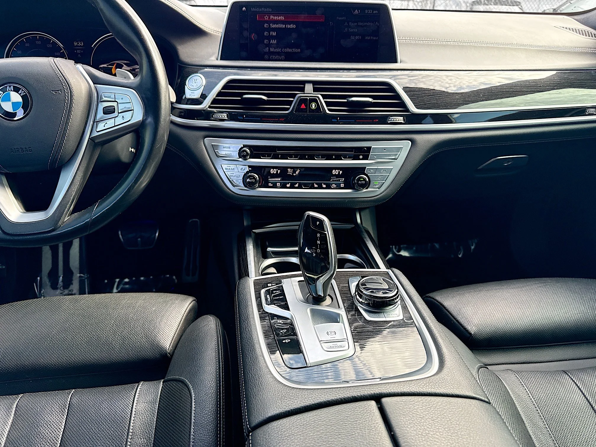 Used 2019 Black Sapphire Metallic BMW 740i image 19