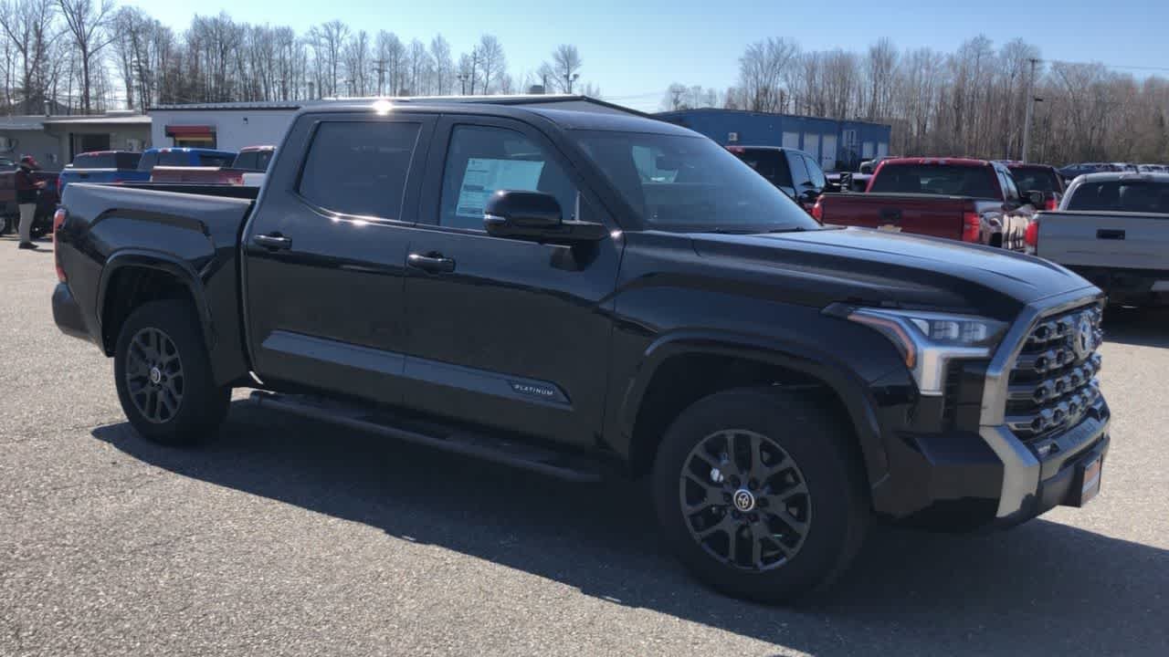 Used 2024 Midnight Black Metallic Toyota Platinum image 2