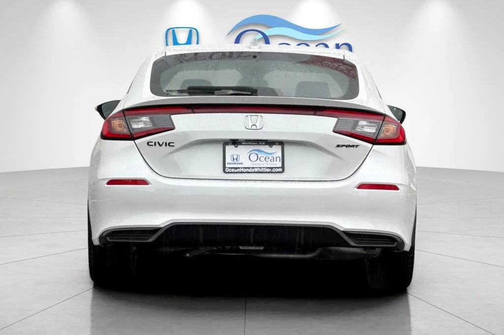 New 2026 Platinum White Pearl Honda Sport image 5