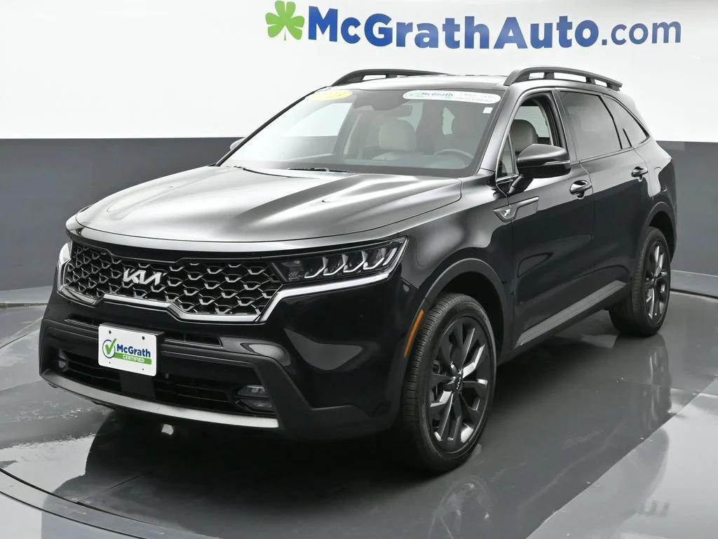 Used 2023 Black Kia X-Line EX image 25