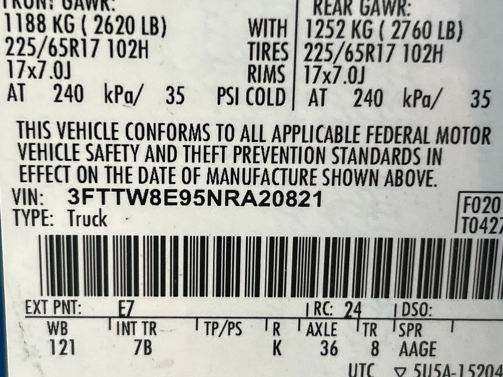Used 2022 Blue Ford XLT image 37