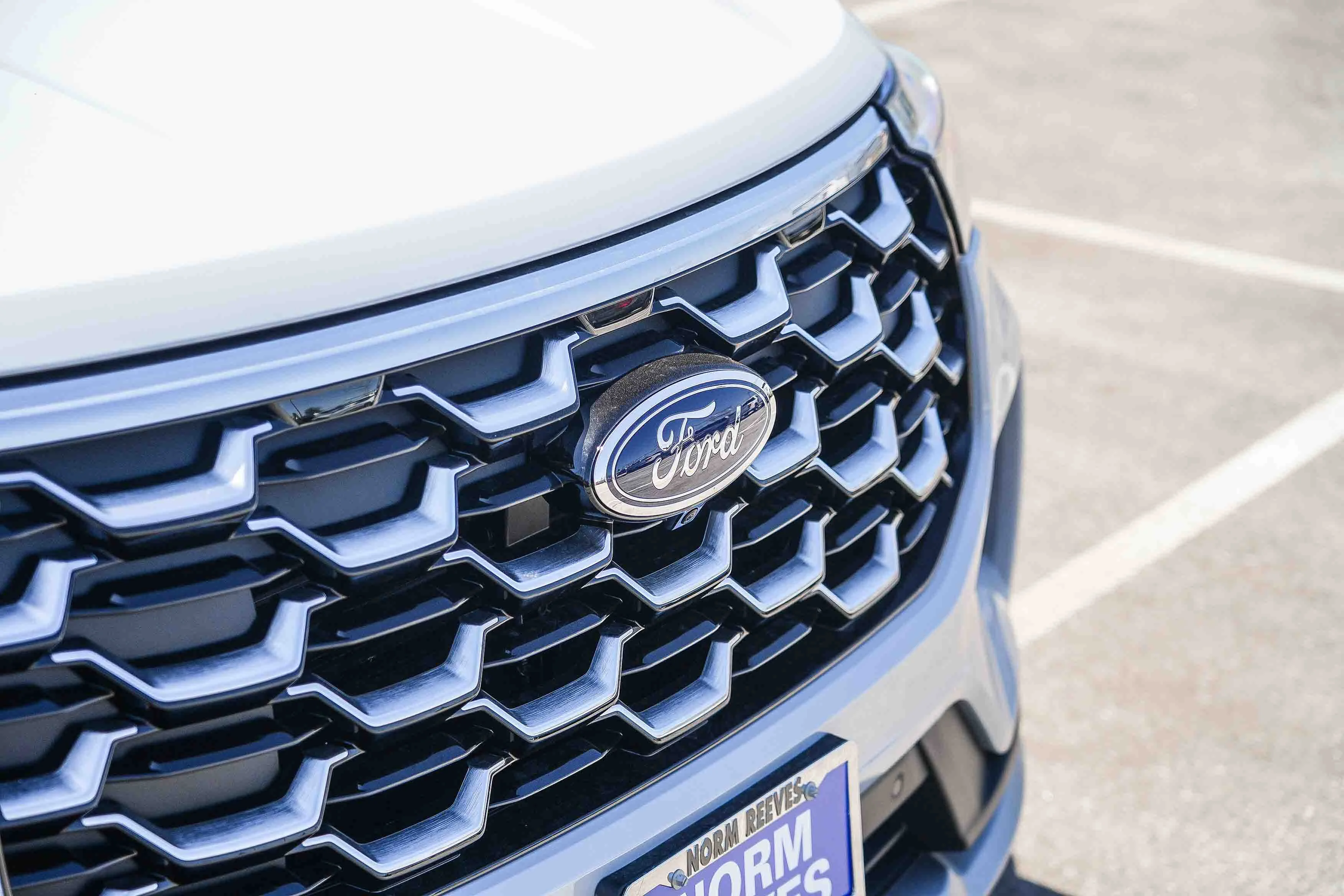 New 2026 Space White Metallic Ford Platinum™ image 3