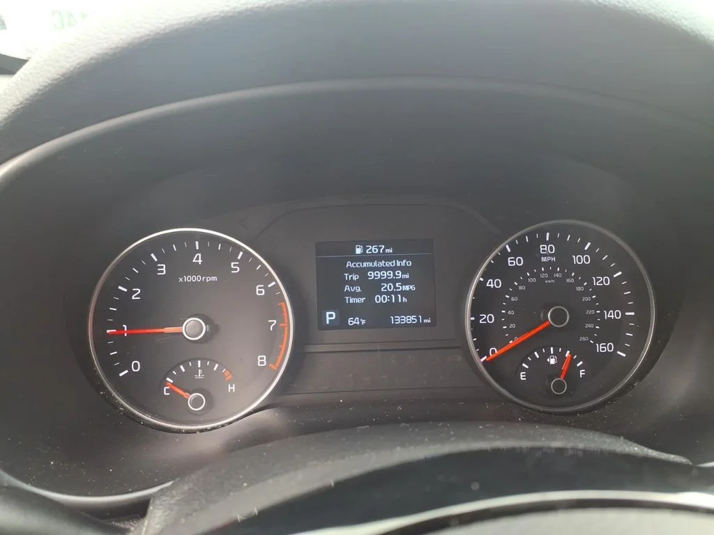 Used 2021 Blue Kia LX image 18