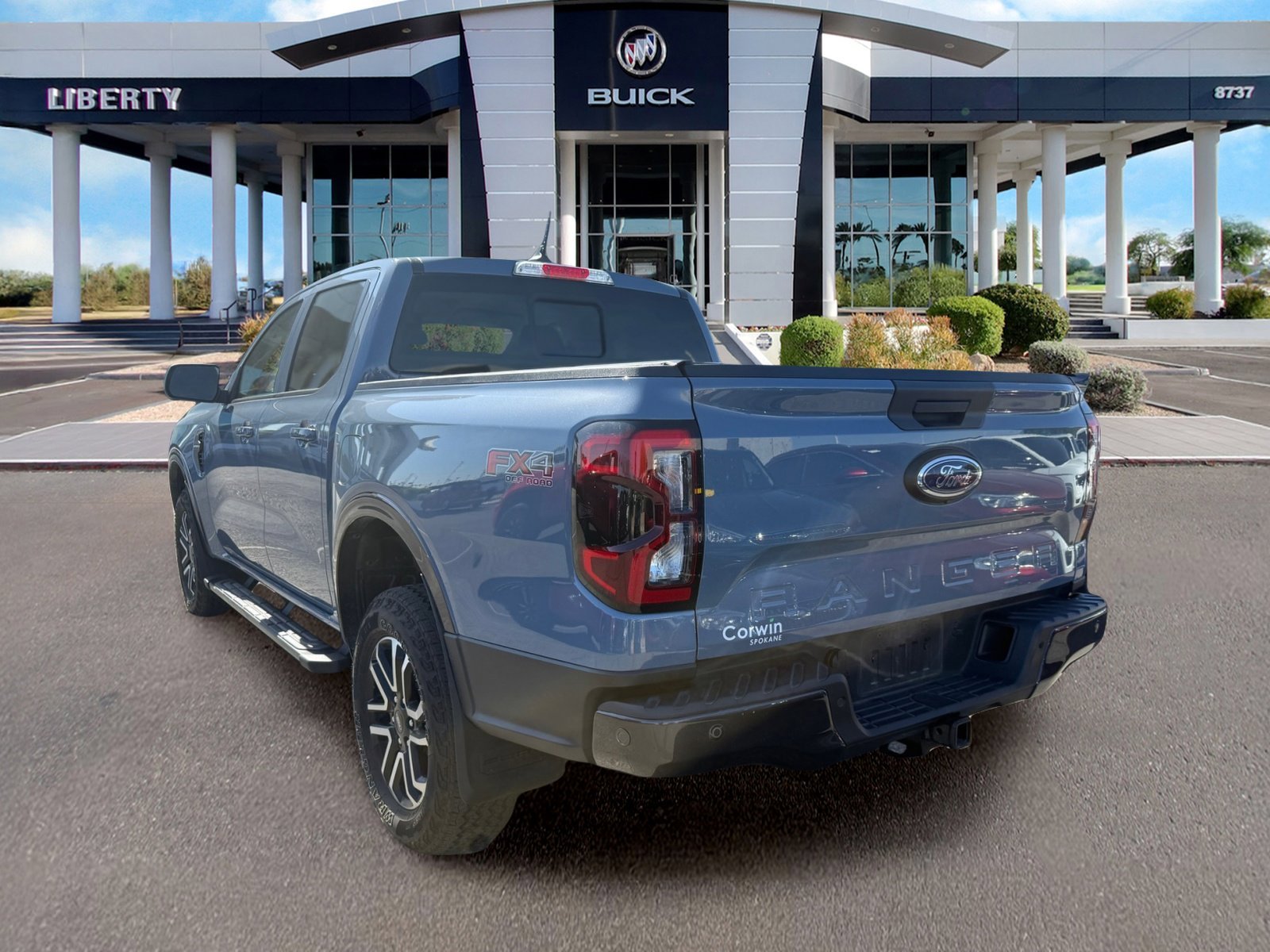 Used 2024 Gray Ford LARIAT image 3