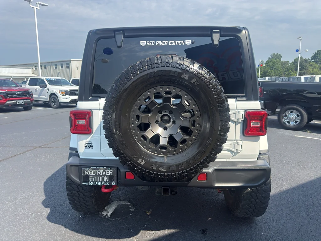 Used 2023 Bright White Clearcoat Jeep Rubicon image 6