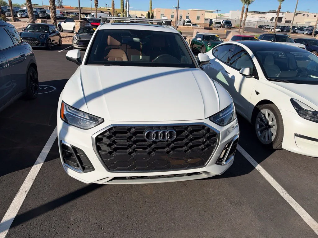 Used 2022 White Audi 45 S line Premium image 2