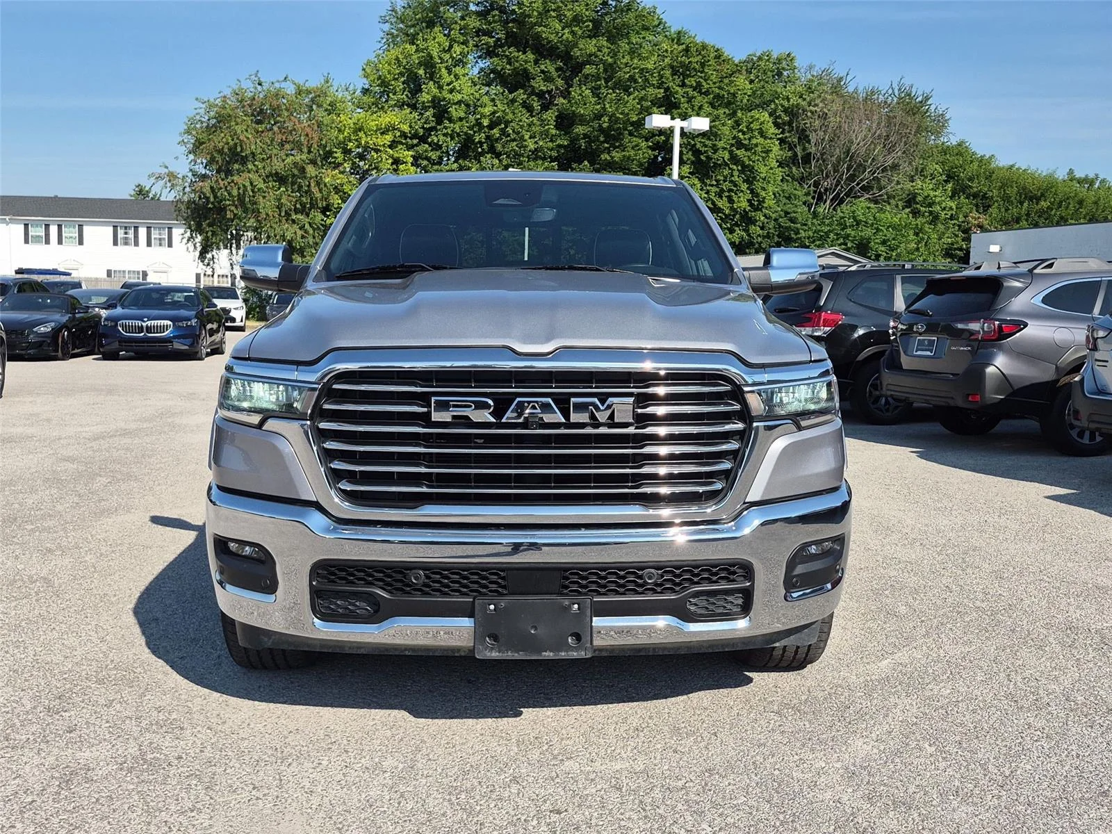 Used 2025 Billet Silver Metallic Clearcoat Ram Laramie image 8