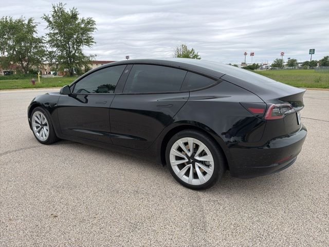 Used 2022 Tesla Model 3 Base with VIN 5YJ3E1EA0NF376244 for sale in Morton, IL